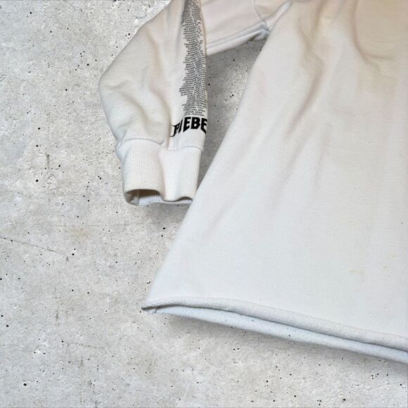 Justin Bieber “Purpose The World Tour 2017” Hoodie White Size Small - Picture 5 of 12